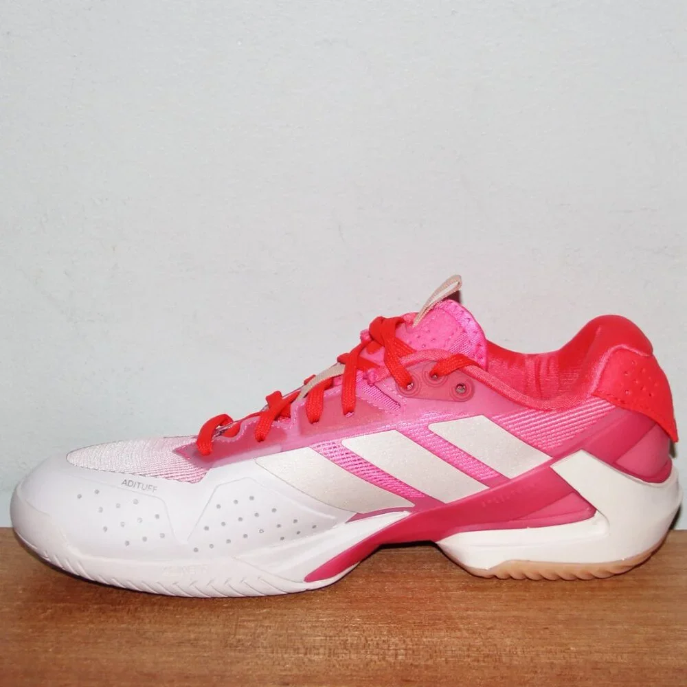 Adidas Adizero Ubersonic 5 Tennis Shoes Womens 7 9 Lucid Pink Pickleball